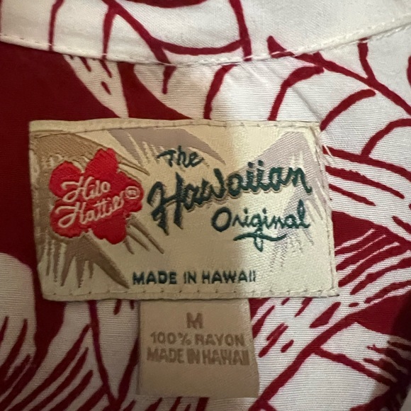 Vintage Hilo Hattie Shirt The Hawaiian Original Size Medium Made in Hawa… - Picture 6 of 6
